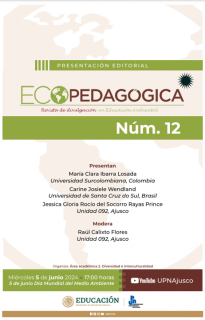 Presentación Editorial. Revista Ecopedagógica (número 12) 