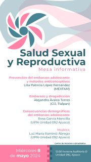 Mesa informativa de Salud Sexual y Reproductiva