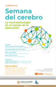Semana del Cerebro. La neuropsicología en el campo de la educación